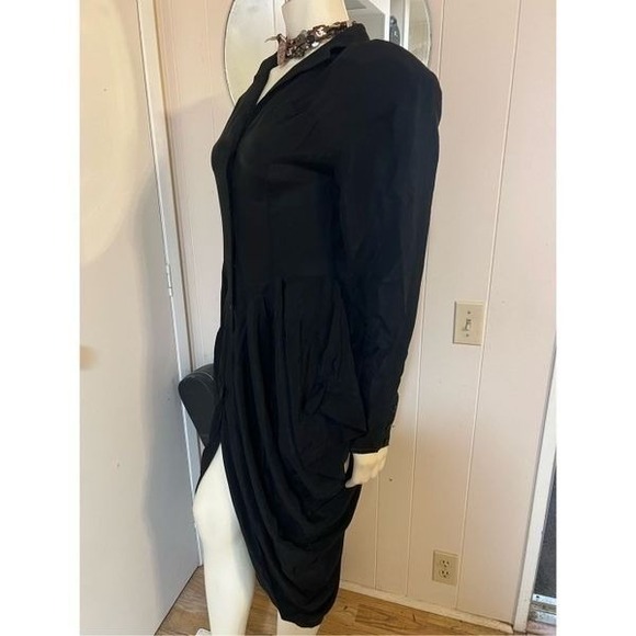 GOTHIC True Vintage Black Dress Argentina Must See!! 8? - Picture 4 of 10